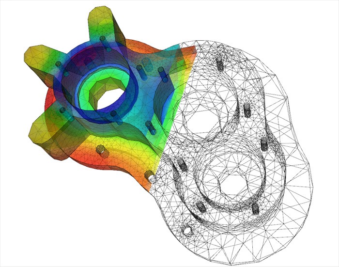 CAD model - computer simulering